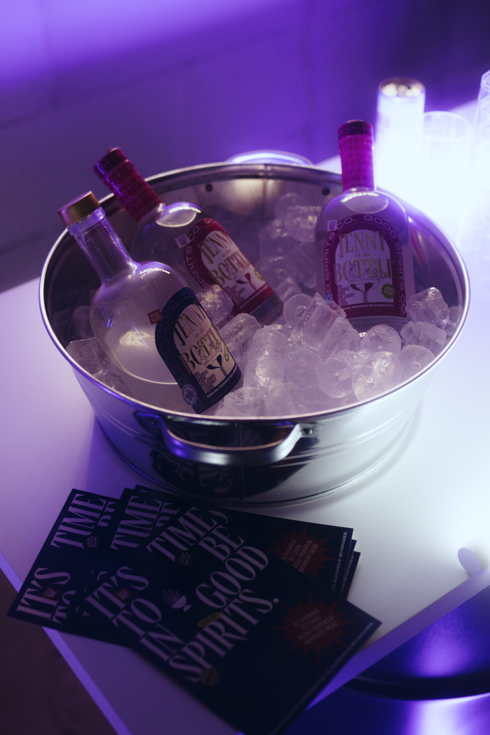 3x Jenny in the Bottle Róża - obrazek 5