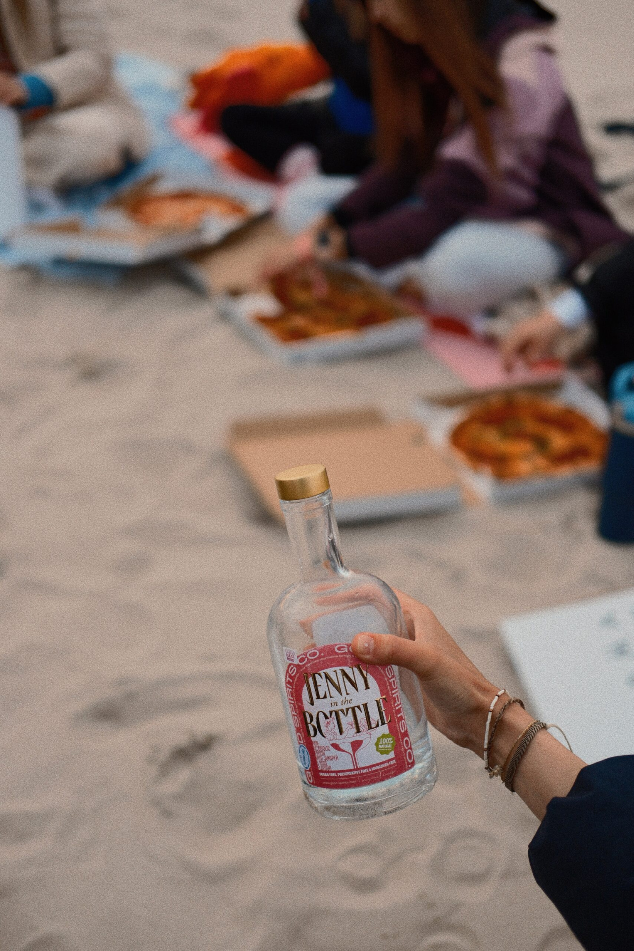 3x Jenny in the Bottle Róża - obrazek 4